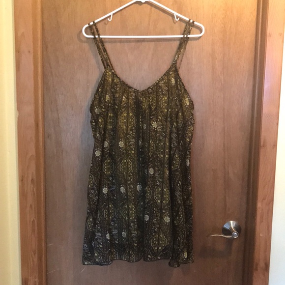 RVCA Tops - RVCA Boho Sheer Cami-Tank